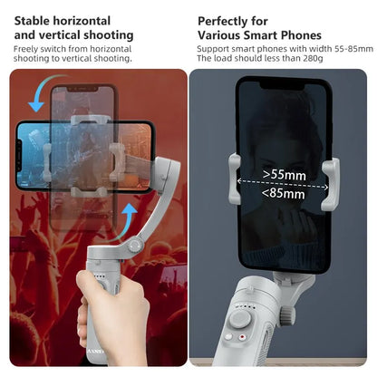 Smartphone Gimbal Stabilizer + Tripod