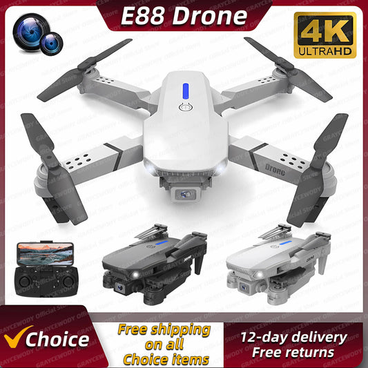 Drone E88 Pro 4k 100m height