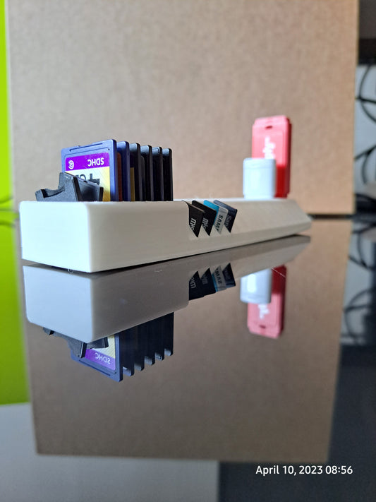 SD and MicroSD Card Holder with USB Support